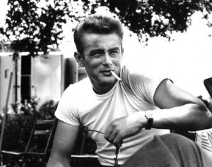 James Dean in “Rebel Without A Cause” 